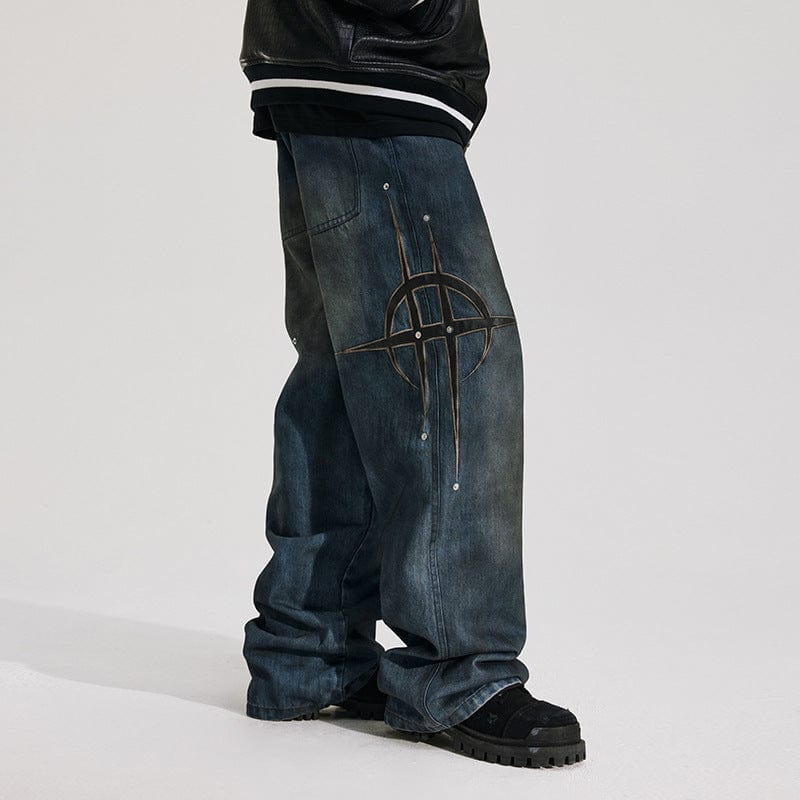 Jean baggy rétro saroual