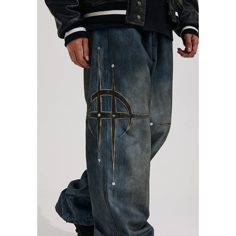 Jean baggy rétro saroual