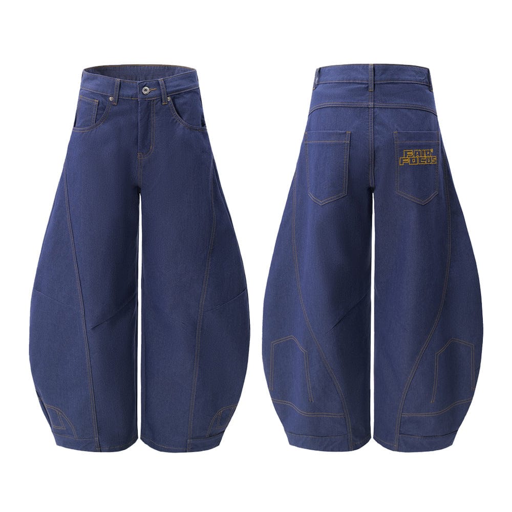 Pantalon jean - Large legs saroual
