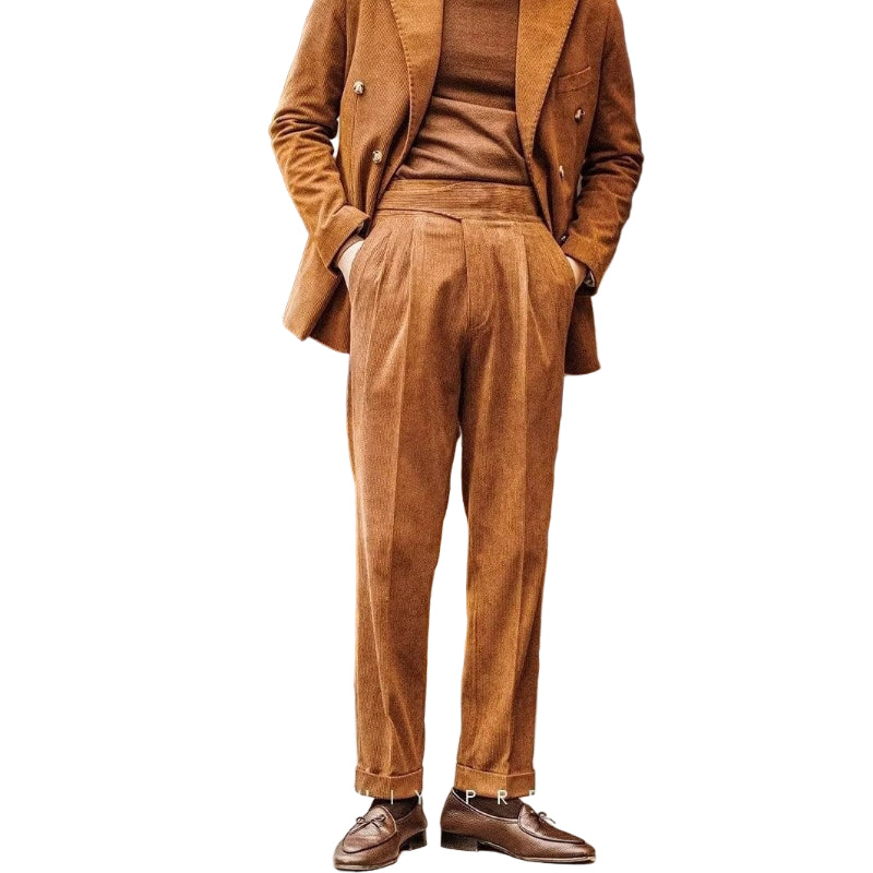 Pantalon velour côtelé saroual