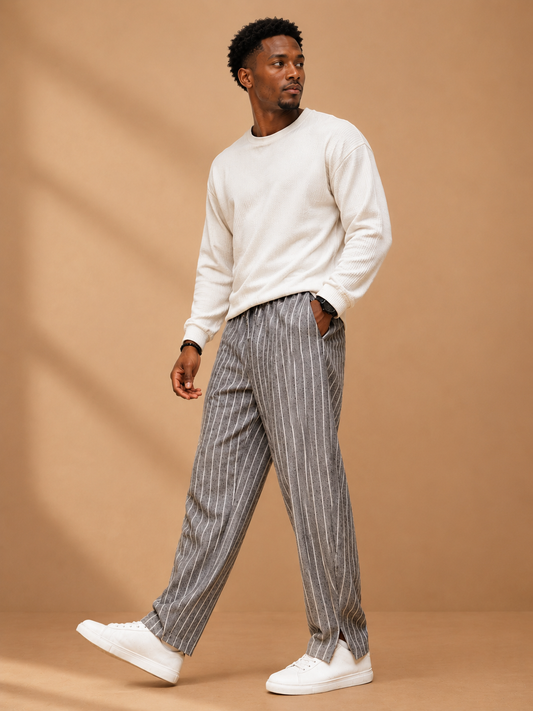 Pantalon en lin - style décontracté