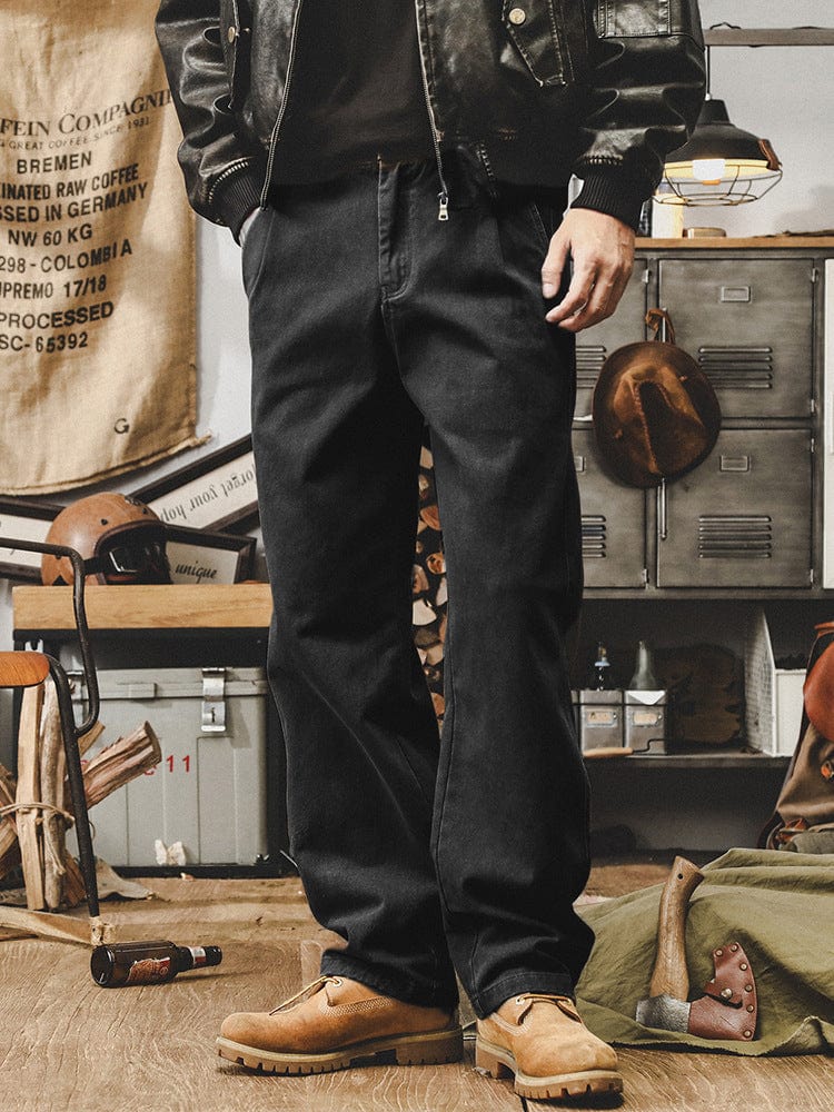 Loose Straight Men's Casual Trousers saroual