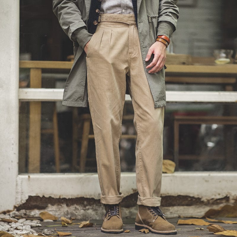 Pantalon cargo homme coupe droite Cargo Héritage Saroual – vue produit 7
