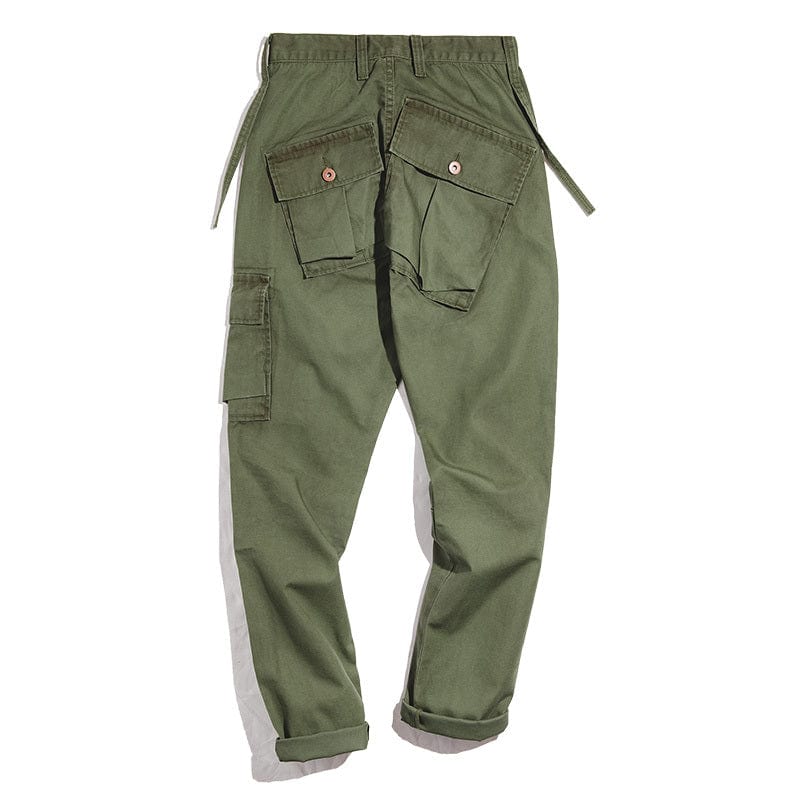 Pantalon cargo homme style japonais poche arrière Saroual – vue produit 6