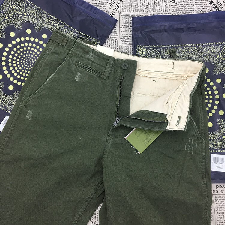 Pantalon chino homme coupe droite style travail Saroual – vue produit 3