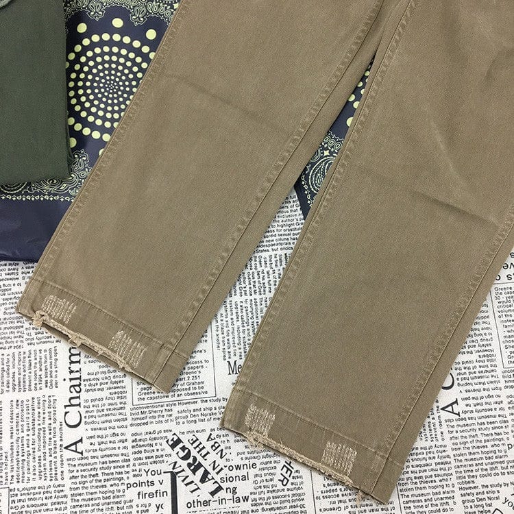 Pantalon chino homme coupe droite style travail Saroual – vue produit 4