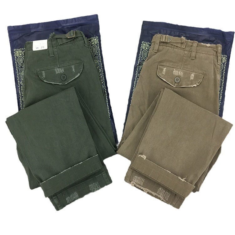 Pantalon chino homme coupe droite style travail Saroual – vue produit 5