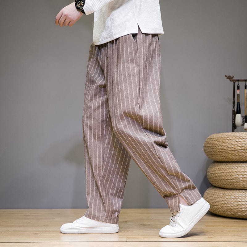 Pantalon en lin - style décontracté saroual