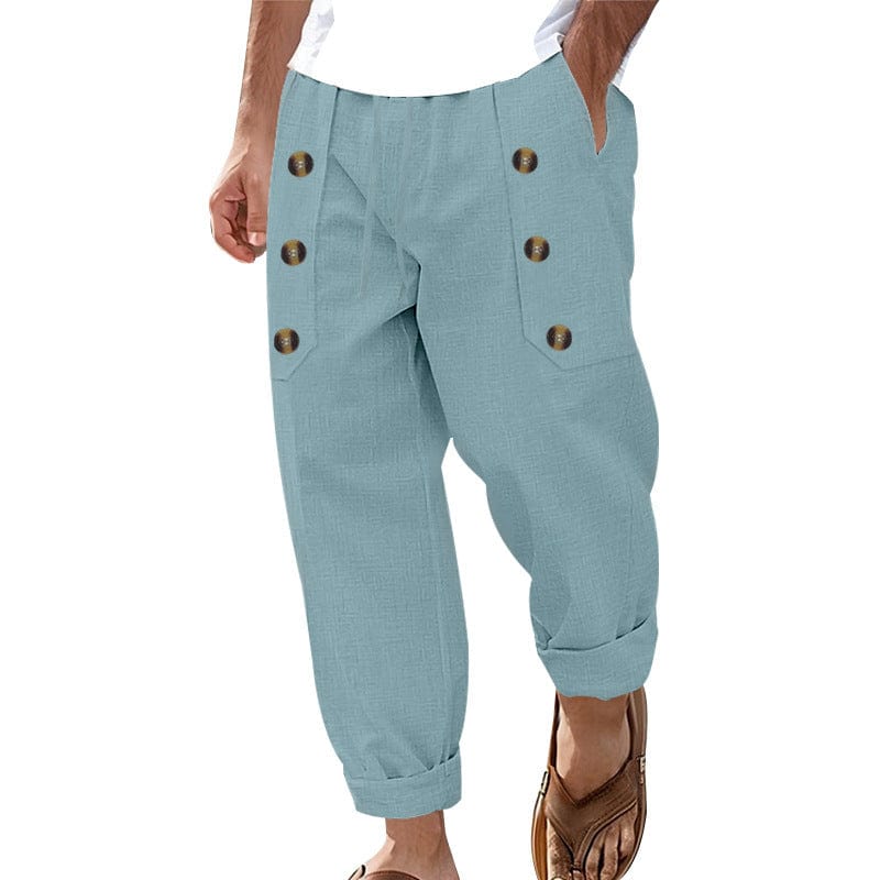 Pantalon homme lin Hawaï léger et respirant Saroual – vue produit 2