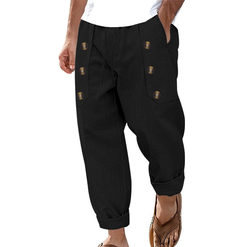 Pantalon homme lin Hawaï léger et respirant Saroual – vue produit 4