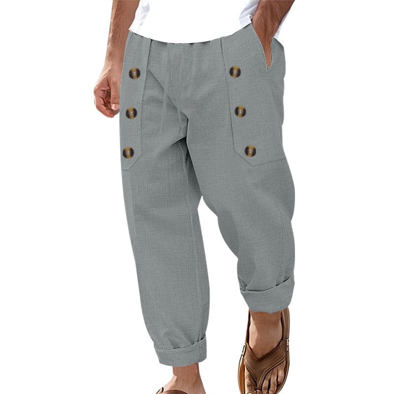 Pantalon homme lin Hawaï léger et respirant Saroual – vue produit 5