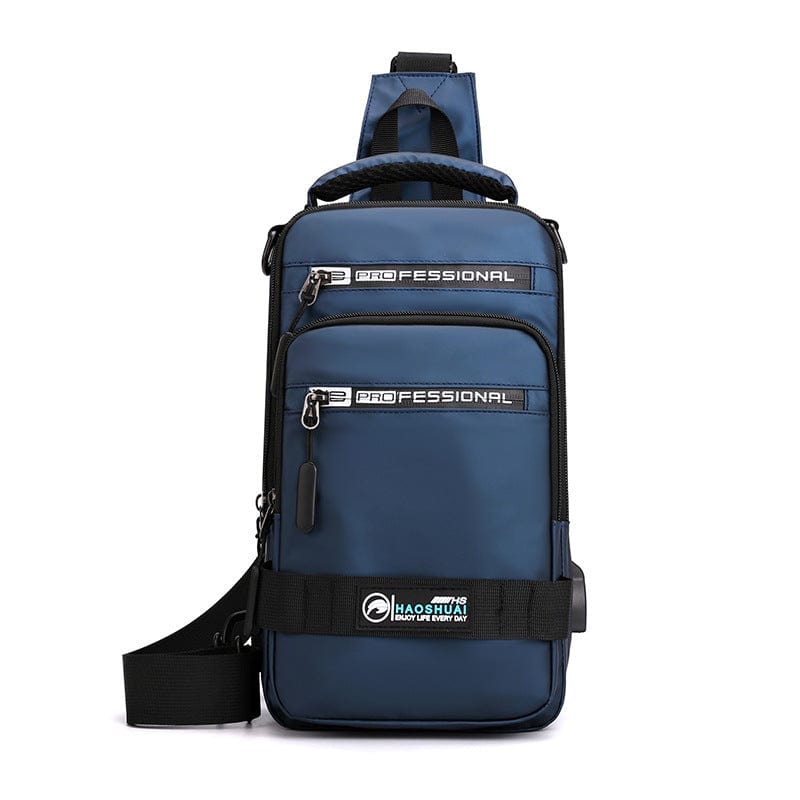 Sac à dos homme multifonction USB Saroual – vue produit 2