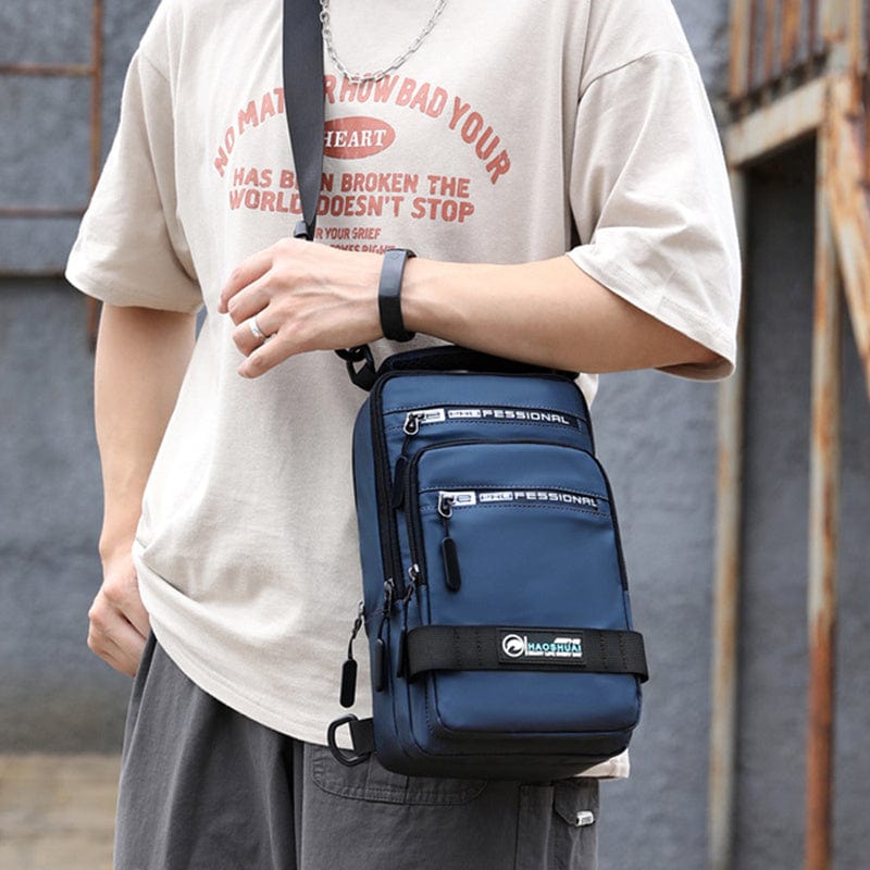 Sac à dos homme multifonction USB Saroual – vue produit 4