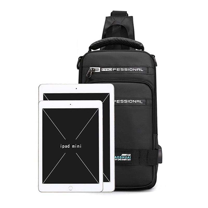Sac à dos homme multifonction USB Saroual – vue produit 5