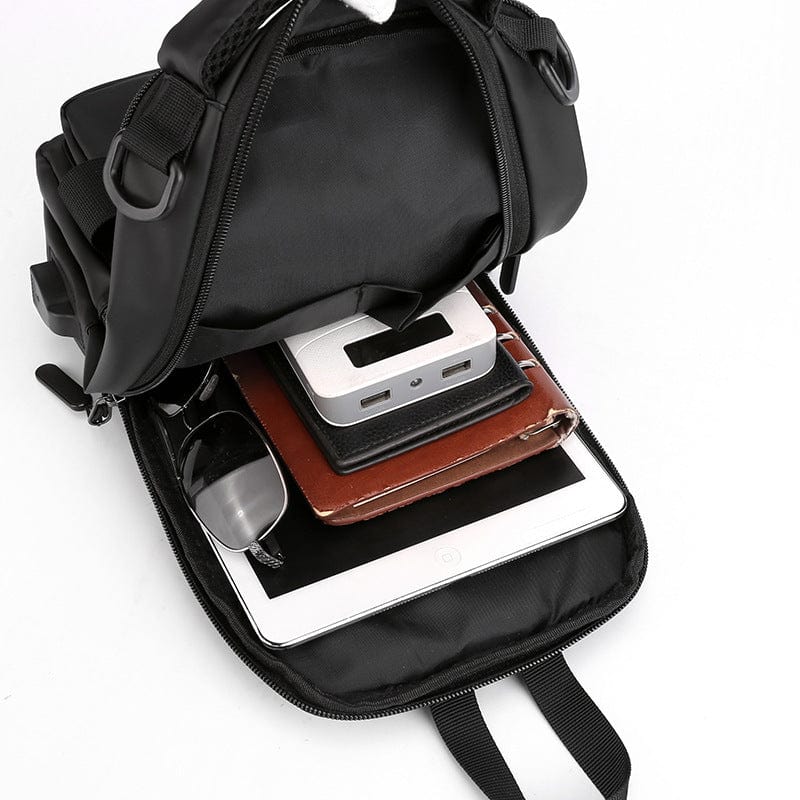 Sac à dos homme multifonction USB Saroual – vue produit 6