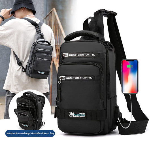 Sac à dos homme multifonction USB Saroual